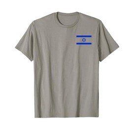 ISRAEL FLAG ISRAELI STAR OF DAVID BANNER JERUSALEM TEL AVIV T-Shirt