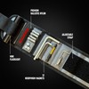 Galvanox Magnetic Wristband with LED Flashlight - Nylon Wrist Magnet