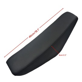 ZTDZZH black 46cm(18.1") seat,Fit CRF50 XR50 taotao Dirt Pit Bike Motorcycke.