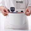 Microwave Rice Cooker 2L Food Grade PP Material Rice Spoon