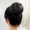 언니네 가발 똥머리 헤어망 가발(내추럴블랙) Sister's Wig Bun Hair Net