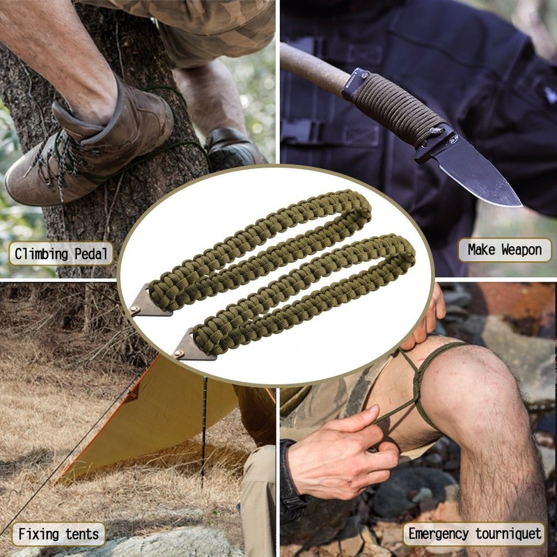 Pocket Chainsaw with Paracord Handle 36 Inches 16 Teeth Long