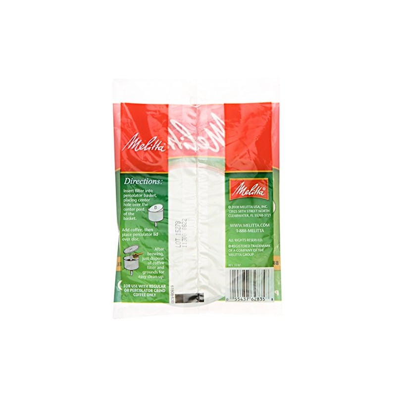 Melitta 628354 Disc Coffeemaker Filters
