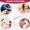 KEQAR 2pcs Nail Racks Nail Clips Nail Practice Clips Nail