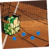 Gatuida 4 Pcs Rubber Squash Balls for Training Lightweight Bouncy