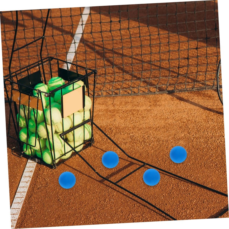 Gatuida 4 Pcs Rubber Squash Balls for Training Lightweight Bouncy