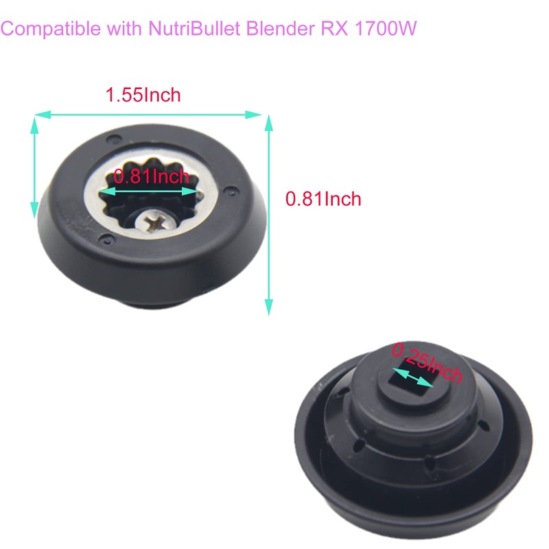 Replacement Blender Drive Socket Kit，Compatible with Nutri Blender RX 1700W