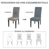 Alishomtll Chair Covers, Set of 4, Stretch Chair Covers for