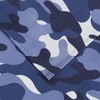 Chezmoi Collection Military Camo 4-Piece Sheet Set - Camouflage Blue