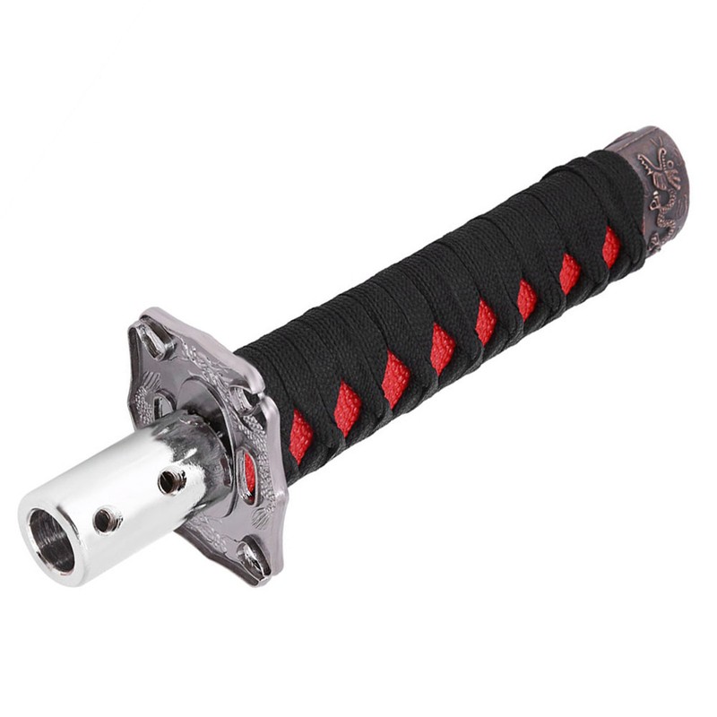 Universal Japanese Sword Car Gear Shift Lever Knob Shifter with