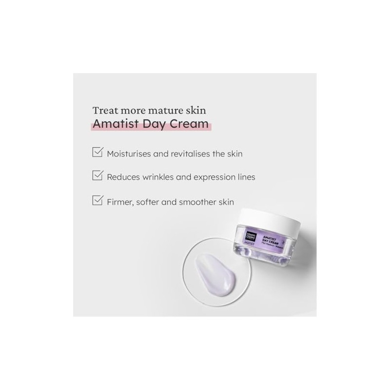 MartiDerm Amatist Day Cream, Hidrata y Revitaliza, Pieles Maduras 50ml