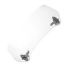 Universal Motorcycle Modified Windscreen Windshield Spoiler Air Deflector Transparent