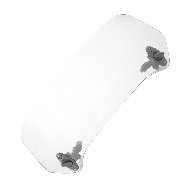 Universal Motorcycle Modified Windscreen Windshield Spoiler Air Deflector Transparent