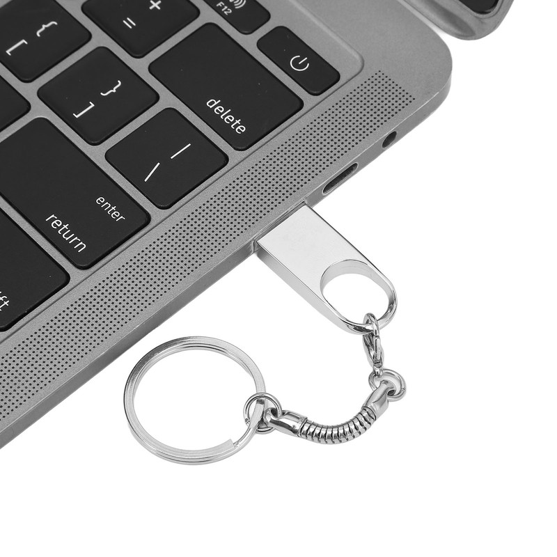 Flash Drive Mini Waterproof Electroplating Process Zinc Alloy USB Drive