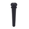 6Pcs Ebony Bridge Pins With Abalone Shell for Acoustic Folk
