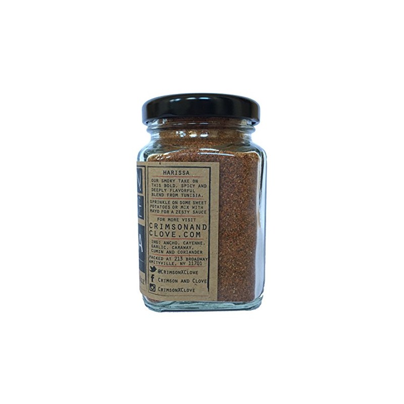 Dry Harissa Spice Blend by Crimson and Clove (2.8 oz.)