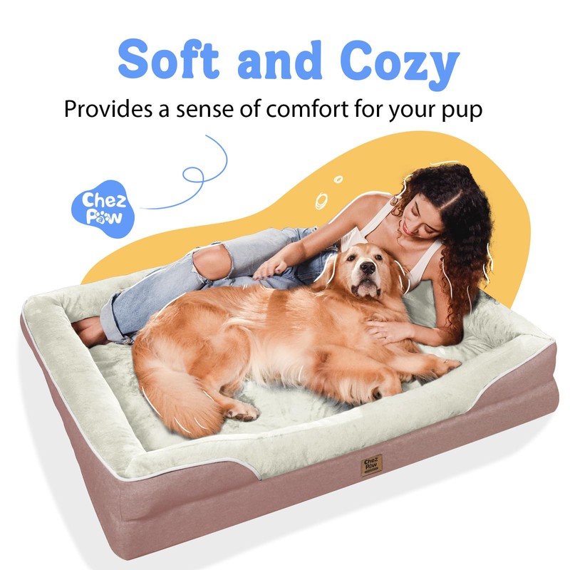 Orthopedic Foam Large Dog Bed XLarge Dog Beds with Removable
