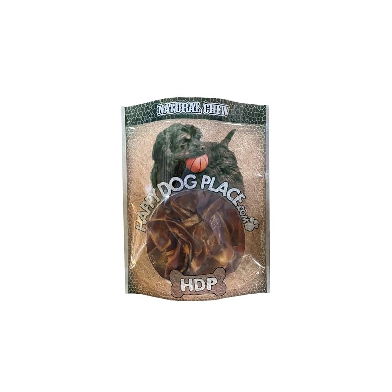 HDP Pig Ears Strips Dog Chews Size:2 LB