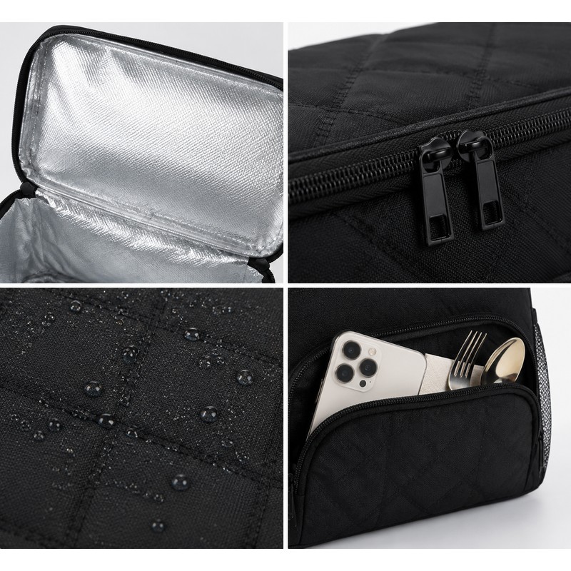 Insulated Lunch Bag for Work & Outdoor Picnic – Leakproof