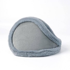 Ash Blue Microfiber Winter Earmuffs Ear Warmers Warmth