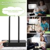 Bedside Touch Control Table Lamp with Dual USB Charging Ports