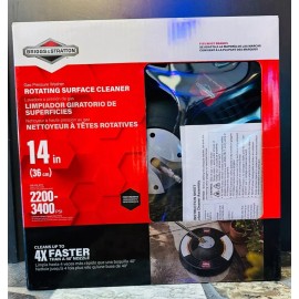 Briggs & Stratton 14 inch Rotating Surface Cleaner for Gas Pressure Washers