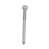 304 Stainless Steel Half Thread Bolt Wood Hex Lag Screws