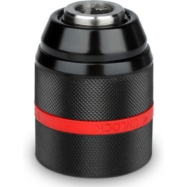 CYTGOUPER 1/2-20UNF Mount 2~13mm Keyless Drill Chuck,Self Tighten Universal Drill Chuck,Multiple Purposes Keyless Drill Chucks Bit for DIY Home Improvement and Professional Use