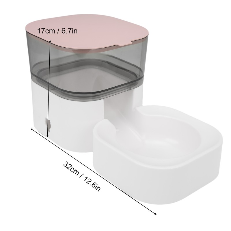 Pet Water Dispenser Automatic Self Dispensing Dog Food and Water