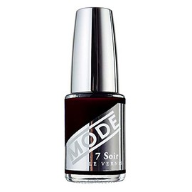 MODE Dark Burgundy Maroon Nail Polish TEMPTING FATE Long Lasting Nail Lacquer Color, Chip Resistant Strength, Nourishing Natural Nail Care Protection, Made in NY USA