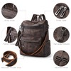 Shrrie Backpack Purse for Women Leather Backpack Fashion Designer Travel