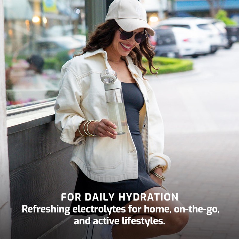 TRULABS Hydrate Electrolyte Drink Mix – Peach Mango Flavor, Sugar-Free