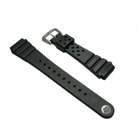 Seiko DAL3BP Men's 0.7 inch (19 mm) Urethane Band