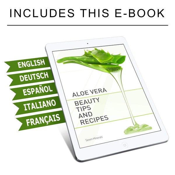 Seven Minerals Seven Minerals Organic Aloe Vera Gel from freshly