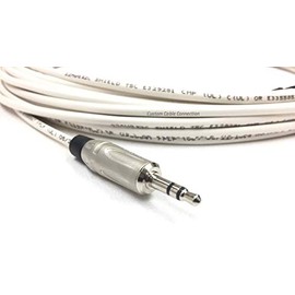 150 Foot Plenum CL3P 3.5mm (1/8 inch) Stereo Audio Cable Male to Male by Custom Cable Connection