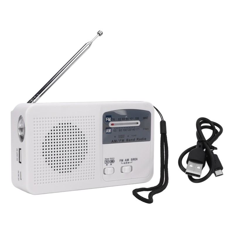 Solar Charging Emergency Radio Hand Crank Radio Multiband AM FM