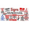 Custom Signs Warning Beware Of Dog Metal Sign doberman security