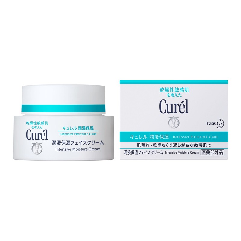 Curel Moisturizing Face Cream, 1.4 oz (40 g)