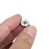 uxcell 5Pcs M4 Knurled Thumb Nuts, Carbon Steel Round Knurled