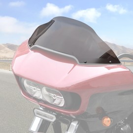 VEISUTOR Windshield for Road Glide 2015-2024, Dark Tinted Wind Shield Windscreen Air Deflector for Harley Davidson Road Glide 3 FLTRT 23-later Accessories