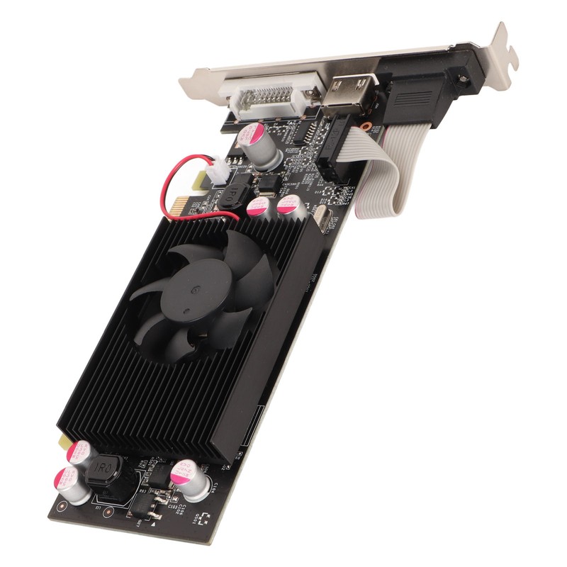 GT210 1G DDR2 64bit Graphics Card Support DVI VGA HD