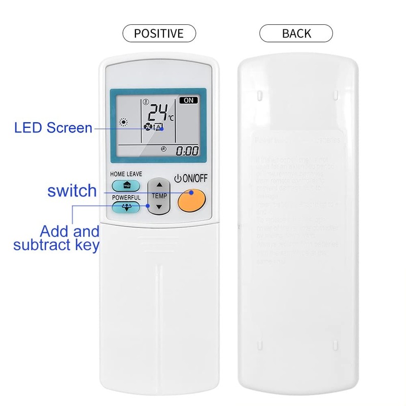 DollaTek Universal Remote Control Infrared Remote Control for Daikin air