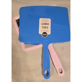 Conair 2 Pk, Asst. Colors Conair Hand  held mirror  Large viewing Surface  NWT