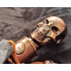 ds. distinctive style UV Umbrella Skull Parasol Folding Umbrella Automatic