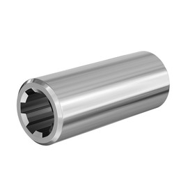 Wiltec PTO Shaft Bushing A-type 100 mm for Multi-Spline Shaft PTO Shaft with 1 1/8 Inch Z6 6 Groove Tractor Attachment