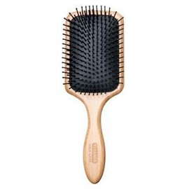 TITANIA 2865 Bamboo Paddle Hair Brush, Wood, Bamboo, Length 24 cm, Hair Care Brush, Detangling Brush, Hair Brush for Men and Women, Detangling Brush for Long Hair
