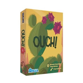 Atalia | Ouch! | Card Game with Sharpness | From 6 Years | for 2 to 5 Players | From 10 to 15 Minutes | Who Rubs on it, Sticks Out!