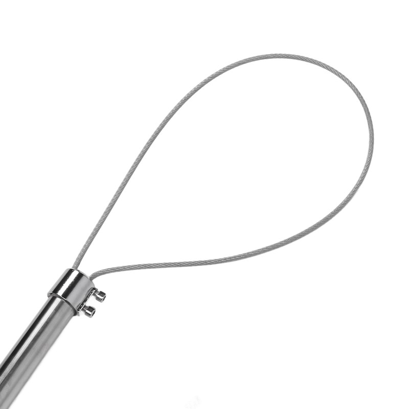 Pig Catcher Holder Stainless Steel Long Handle with Hook Animal