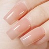 TOMICCA Gel Nagellack Rosa Nudee, 8ml UV Nagellack Soak Off