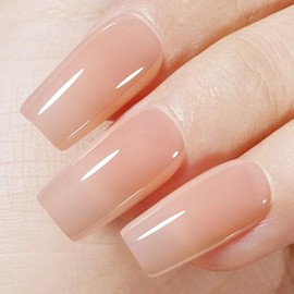 TOMICCA Gel Nagellack Rosa Nudee, 8ml UV Nagellack Soak Off Gellack Nagelkunst Manik√ºre DIY UV-Nagellack Geschenke